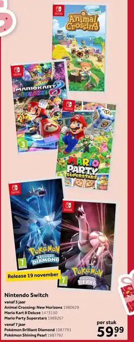 Intertoys NintendoSWITCH aanbieding