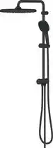 Bol.com GROHE QuickFix Vitalio Comfort 250 Flex douchesysteem - Waterbesparend - Matte Black aanbieding