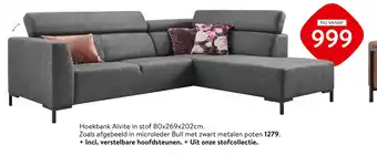 Profijt Meubel Hoekbank Alvite aanbieding