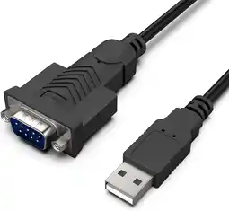 Amazon BENFEI USB naar seriële adapter, 6 voet USB naar RS-232 mannelijke (9-pins) DB9 seriële kabel, Prolific Chipset, Windows 11/1 aanbieding