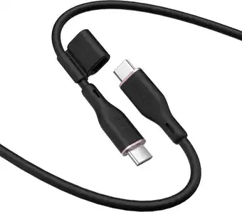 Amazon SODI USB C 100W snellaadkabel, PD 3.0, voor iPhone 15-serie, type C-mobiele telefoons, iPad, MacBook en andere laptops. (blac aanbieding