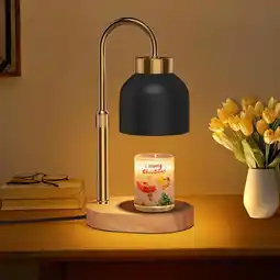 Amazon seenlast Kaarsenwarmer, lamp, geurkaars, geurlamp, waxwarmer met timer, dimbare led-elektrische kaarswarmer, lamp, in hoogte  aanbieding