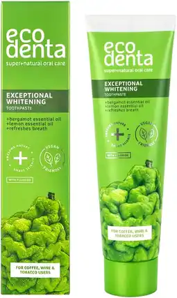 Amazon Bleaching Toothpaste With Bergamot, Lemon Oil And Calidone (Whitening Toothpaste) 100 Ml aanbieding