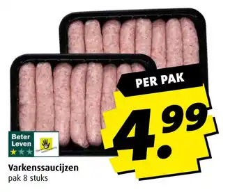 Boni Varkenssaucijzen aanbieding