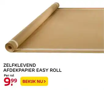 Praxis Zelfklevend afdekpapier Easy Roll aanbieding