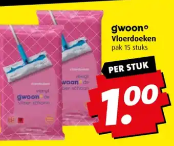 Boni gwoono Vloerdoeken aanbieding