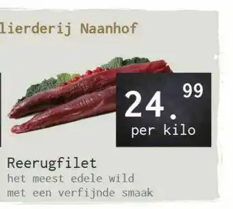 Naanhof Reerugfilet aanbieding