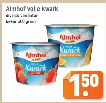 Lekker Makkelijk Almhof Volle Kwark aanbieding