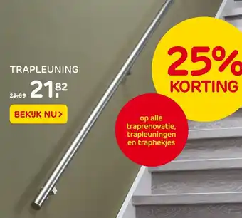 Praxis Trapleuning aanbieding