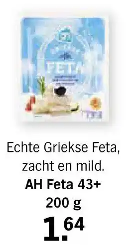 Albert Heijn Ah feta 43+ 200g aanbieding