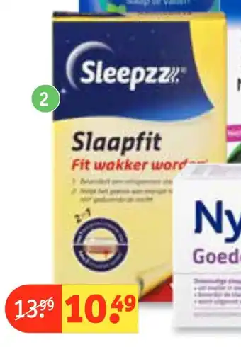 Kruidvat Sleepzz slaapfit aanbieding