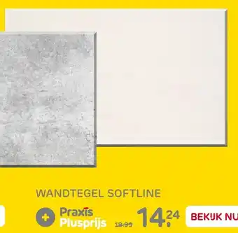 Praxis Wandtegel Softline aanbieding