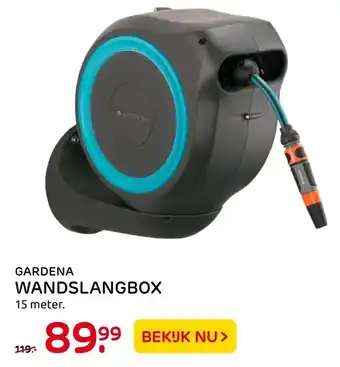 Praxis Gardena Wandslangenbox 15m aanbieding