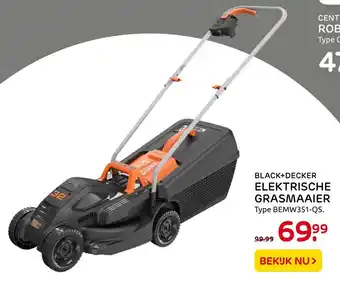 Praxis Black+Decker Elektrische Grasmaaier | BEMW351-QS aanbieding