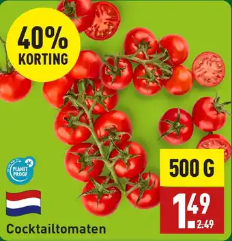 ALDI Cocktailtomaten aanbieding