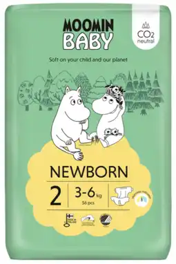 De Online Drogist Moomin Baby Luier maat 2 Mini aanbieding