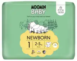De Online Drogist Moomin Baby Luier maat 1 Newborn aanbieding