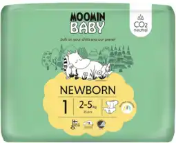De Online Drogist Moomin Baby Luier maat 1 Newborn aanbieding