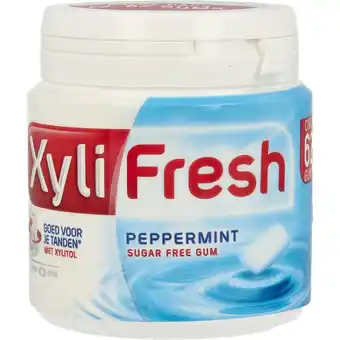 De Online Drogist Xylifresh Peppermint Jar aanbieding