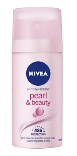 De Online Drogist Nivea Pearl & Beauty Deodorantspray Mini aanbieding