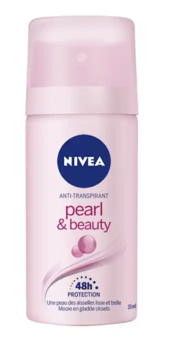 De Online Drogist Nivea Pearl & Beauty Deodorantspray Mini aanbieding