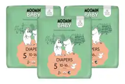 De Online Drogist Moomin Baby Luier Maat 5 Maxi Plus aanbieding