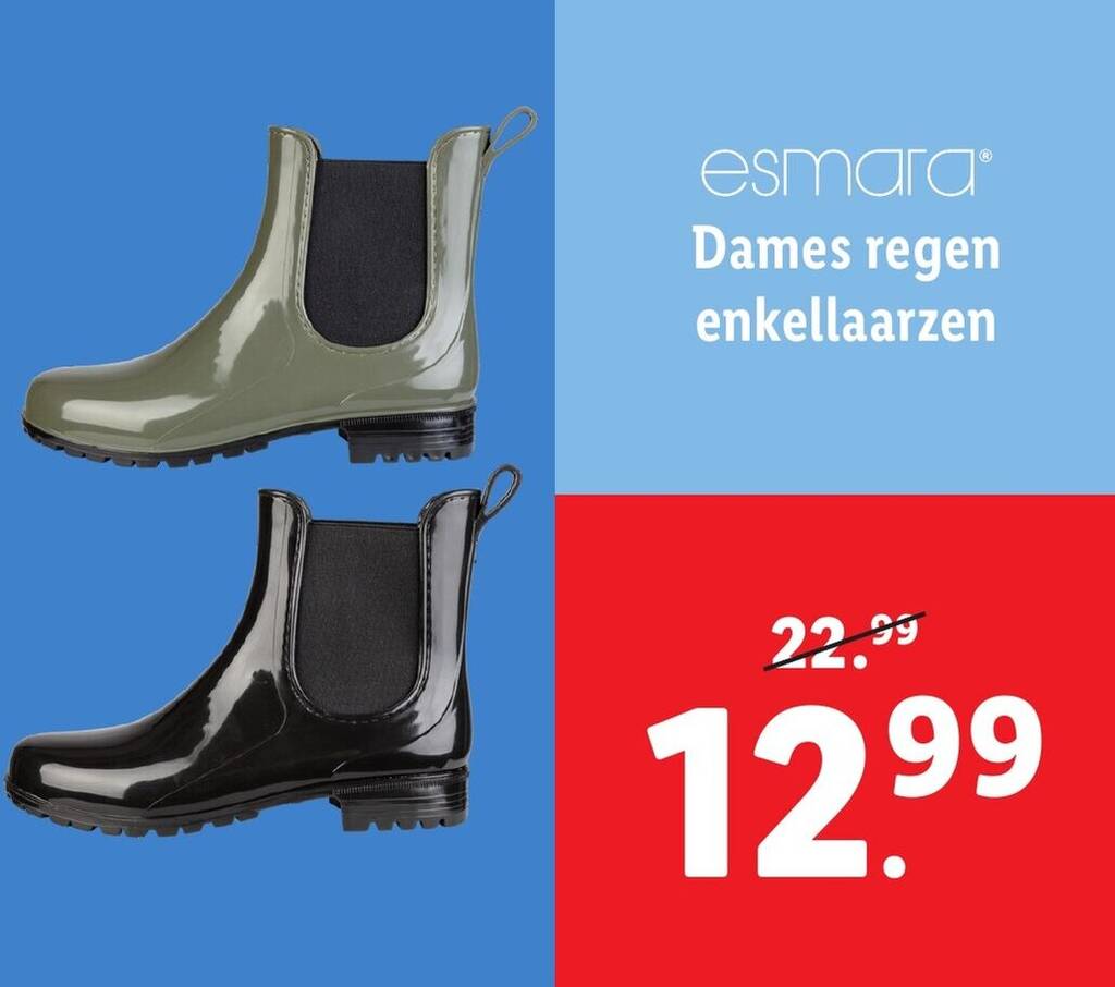 Regenlaarzen Dames, Slijtvaste Antislip Vrouwen Schoenen Regen Enkellaarzen, Groen, 36 EU