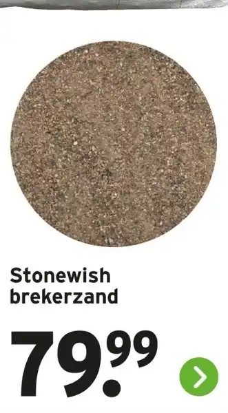 GAMMA Stonewish brekerzand aanbieding