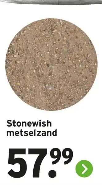 GAMMA Stonewish metselzand aanbieding