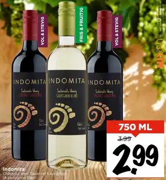 Vomar Voordeelmarkt Indomita aanbieding