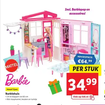 Lidl Barbiehuis per stuk aanbieding