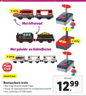 Lidl Bestuurbare Trein aanbieding