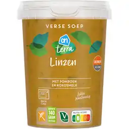 Albert Heijn AH Verse soep linzen aanbieding