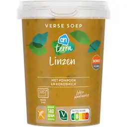 Albert Heijn AH Verse soep linzen aanbieding