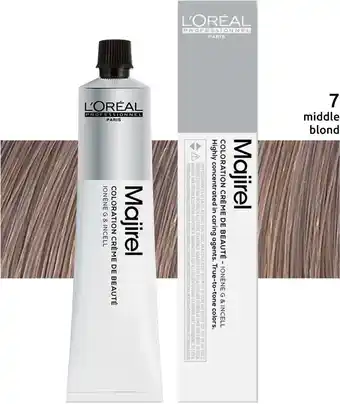 Bol.com L'Oréal Professionnel - Haarverf - Majirel - 50ML - 7 aanbieding