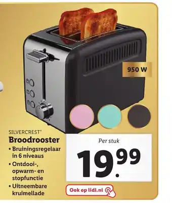 Lidl Broodrooster per stuk aanbieding