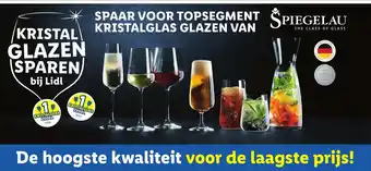 Lidl Spaar Voor Topsegment Kristalglas Glazen Van aanbieding