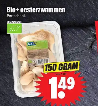 Dirk Bio+ oesterzwammen 150gram aanbieding