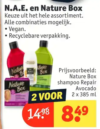 Kruidvat N.a.e. en nature box 385ml aanbieding