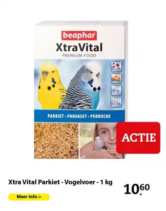 Boerenbond Xtra Vital Parkiet - Vogelvoer - 1 kg aanbieding