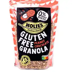 Albert Heijn Holie Granola peanut chocolate glutenfree aanbieding