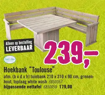 Hornbach Haekbank "toulouse" aanbieding