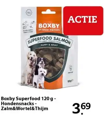 Pets Place Boxby Superfood hondensnack 120g aanbieding