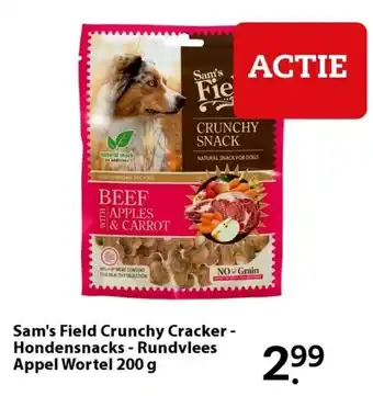 Pets Place Sam's Field Hondensnacks 200g aanbieding