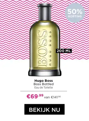 ICI Paris XL Hugo boss boss bottled aanbieding