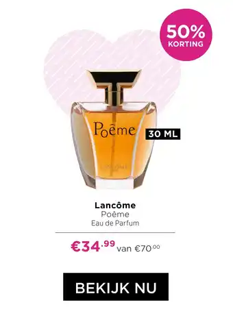 ICI Paris XL Lancôme poême eau de parfum 30ml aanbieding