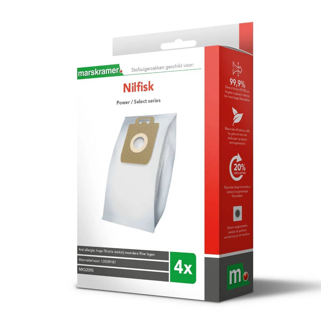 Nilfisk Elite / Extreme series Stofzuigerzakken - Supplies