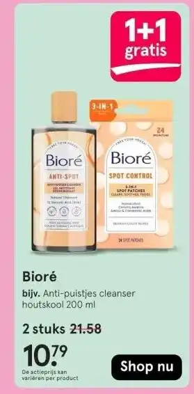 Etos Bioré aanbieding