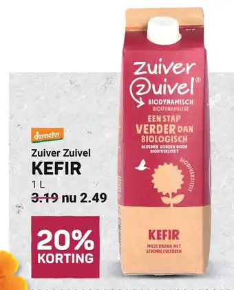 Ekoplaza Zuiver Zuivel KEFIR aanbieding