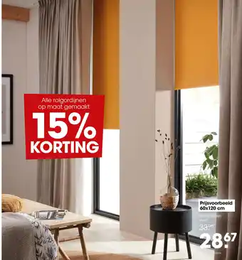 Kwantum Alle rolgordijnen op maat gemaakt aanbieding